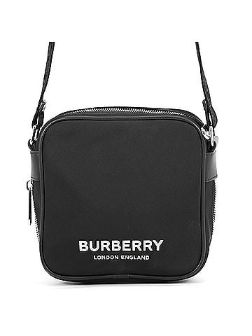 Burberry Burberry Shoulder Bag, Nylon &amp; Leather, 8066111, BURBERRY, Black, Handbag, Men's, BURBERRY (view 1)