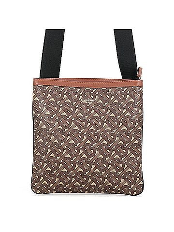 Burberry Burberry Shoulder Bag TB Leather 8022202 BURBERRY Black Handbag (view 1)