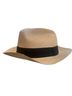 J.Crew 100% Straw Tan Black Hat Size M - photo 1