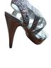 Guess Silver Heels Size 6 1/2 - photo 2