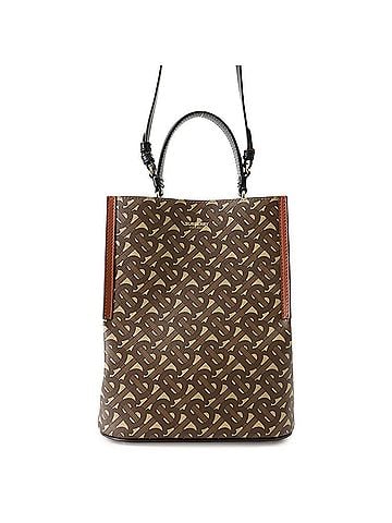 Burberry Burberry Peggy TB Monogram Leather Handbag 8026825 BURBERRY 2-way Shoulder Bag (view 1)