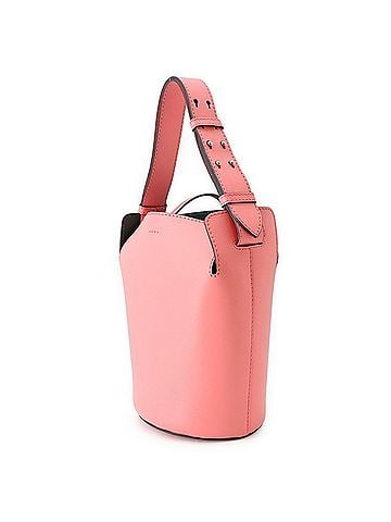 Burberry Burberry Canopy Bucket Bag Leather Handbag 4075872 BURBERRY Women's (view 2)