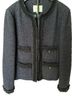 L.K. Bennett 100% Boucle Blue Blazer Size 16 - photo 1