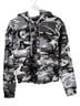 Marc Jacobs 100% Cotton Camo Gray Black White Jacket Size L - photo 2