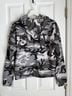 Marc Jacobs 100% Cotton Camo Gray Black White Jacket Size L - photo 3