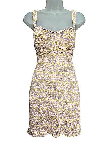 Free People Juniper Smocked Bodycon Slip Cocktail Dress (view 1)