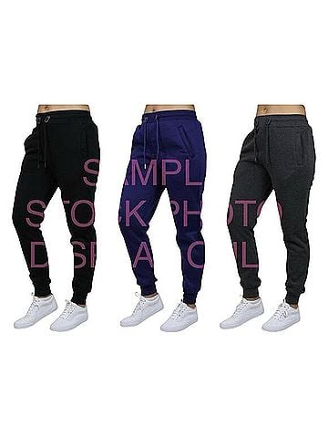 Blue Ice Premium Clothing Drawstring Waist Fleece Track Pants (view 1)