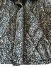 La Fee Maraboutee 100% Polyester 100% Polyester Animal Print Black White Jacket Size 8 - photo 7