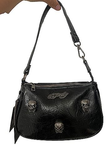 Ed Hardy Leather Crossbody Bag (view 1)