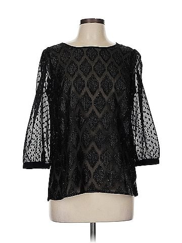 HD in Paris Hd In Paris 3/4 Sleeve Blouse (view 1)