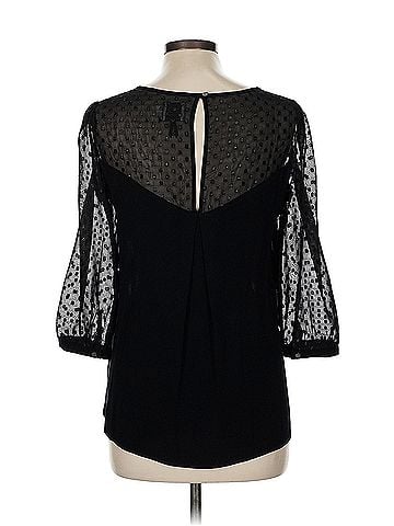 HD in Paris Hd In Paris 3/4 Sleeve Blouse (view 2)