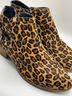 Gianni Bini Animal Print Multi Color Brown Ankle Boots Size EU 36 1/2 - photo 5