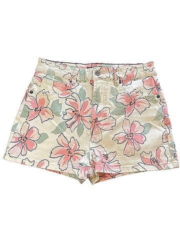 RVCA Azalea Denim Shorts (view 1)