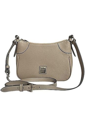 Dooney & Bourke Pebble Grain Leather Curved Crossbody Bag Crossbody Bag (view 1)