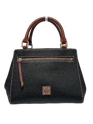 Dooney & Bourke Small Zip Satchel Leather Satchel (view 1)