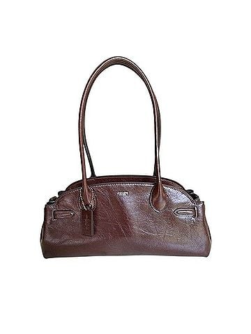 Coach Empire Carryall Bag 34 Glazed Leather Shoulder Bag (view 1)