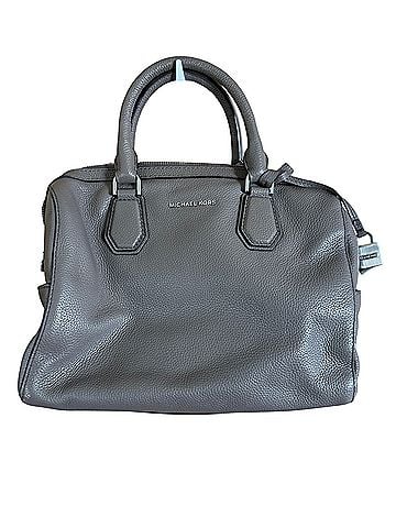 Michael Kors Leather Satchel (view 1)