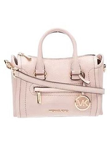 Michael Kors Carine Mini Blush Pink NWT Leather Satchel (view 1)
