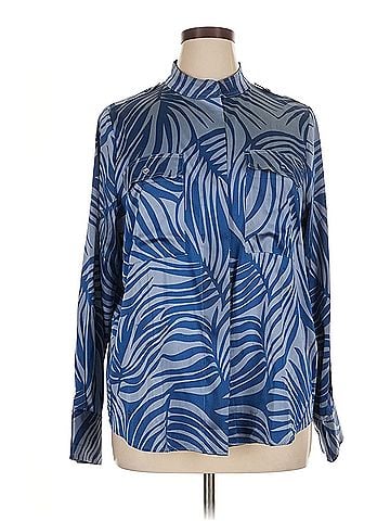 White House Black Market White House Black Market Long Sleeve Blouse (view 1)