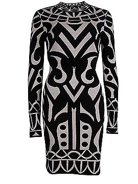 Temperley LONDON Jani Chenille Intarsia Cocktail Dress (view 1)