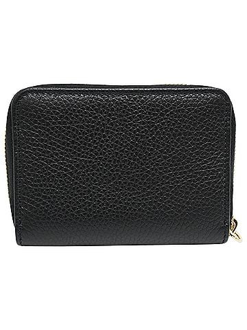 Gucci Gucci Soho Interlocking G *Outlet Item* Women's/Men's Wallet/Coin Case 598209 Leather Black (view 2)