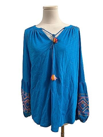 Belle By Kim Gravel Long Sleeve Blouse (view 1)