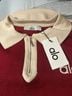 Alo Red Ivory Short Sleeve Button-Down Shirt Size S - photo 4