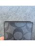 Coach Print Black Card Holder  One size - photo 9