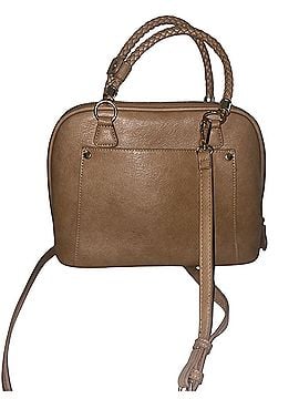 Madison West Leather Satchel (view 2)