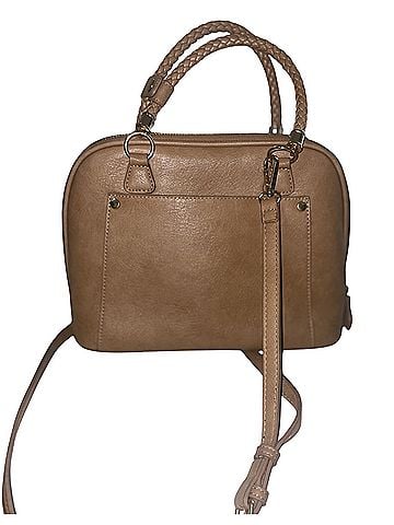 Madison West Leather Satchel (view 2)