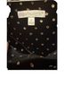 Talbots Polka Dots Black Gold Casual Dress Size M - photo 2