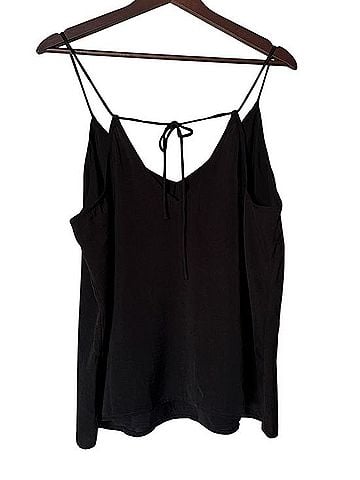 Banana Republic Loose Satin Cami Top Sleeveless T-Shirt (view 2)