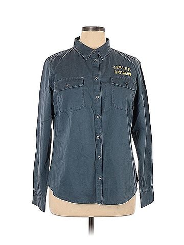 Harley Davidson Harley Davidson Long Sleeve Button Down Shirt (view 1)