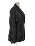Aqua 100% Polyester Metallic Silver Aqua Blazer Size XL - photo 3