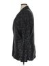 Aqua 100% Polyester Metallic Silver Aqua Blazer Size XL - photo 4