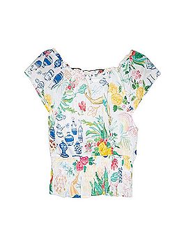 Mother The SS Doll Face Panel Top Short Sleeve T-Shirt (view 2)