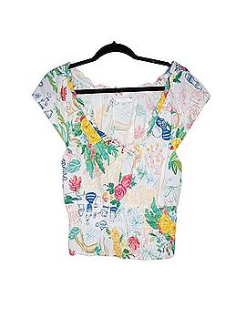 Mother The SS Doll Face Panel Top Short Sleeve T-Shirt (view 1)