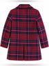 Sam Edelman 100% Polyester Plaid Pink Red Coat Size S - photo 3