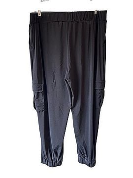 Lisa Rinna Black Cargo Jogger Pants Casual Pants (view 2)