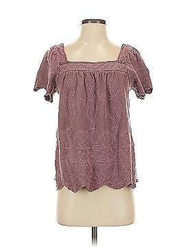 Lucky Brand Lucky Brand Short Sleeve Blouse (view 1)
