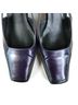 Coach Black Purple Heels Size 8 - photo 5