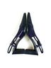 Coach Black Purple Heels Size 8 - photo 6