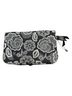 Thirty-One Floral Black White Makeup Bag One size - photo 1
