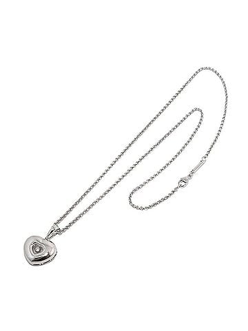 Chopard Chopard Happy Diamonds Heart Necklace, 42cm, 18K WG (White Gold 750) (view 2)