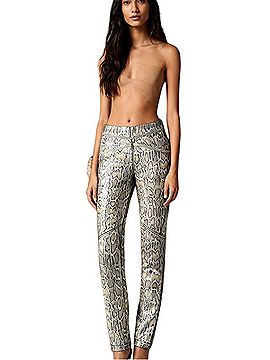 Free People Snakeskin Python Leggings (view 1)