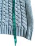 Talbots Pale Blue Cable-Knit Sleeveless Vest Visor - photo 7
