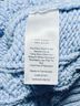 Talbots Pale Blue Cable-Knit Sleeveless Vest Visor - photo 3