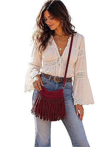 Boho Chic Crossbody Bag (view 1)