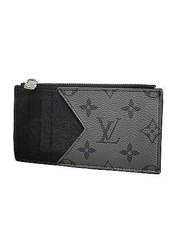 Louis Vuitton Louis Vuitton Monogram Eclipse Reverse Coin Card Holder M69533 Black Grey Men's Wallet/Coin Case (view 1)