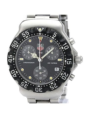 TAG Heuer TAG HEUER 2000 Formula 1 Chronograph Steel Quartz Mens Watch CA1211 (view 1)
